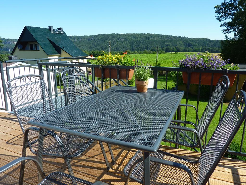 Apartamento Ferienoase Lilienstein Rathmannsdorf Exterior foto