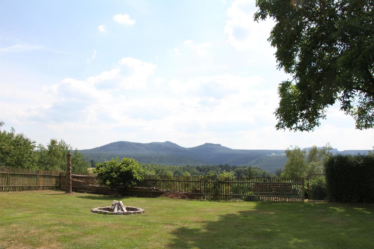 Apartamento Ferienoase Lilienstein Rathmannsdorf Exterior foto